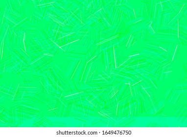 Light Green, Yellow vector backdrop with dots. Blurred bubbles on abstract background with colorful gradient. Pattern for ads, leaflets.