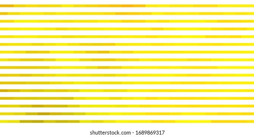 Light Green, Yellow vector backdrop with lines. Repeated lines on abstract background with gradient. Smart design for your promotions.