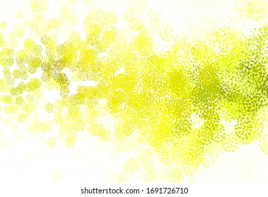 Light Green, Yellow vector backdrop with memphis shapes. Simple colorful illustration with abstract gradient shapes. Simple design for your web site.