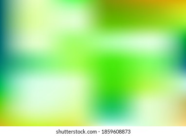 Light Green, Yellow vector backdrop with bent lines. A sample with colorful lines, shapes. A completely new design for your business.