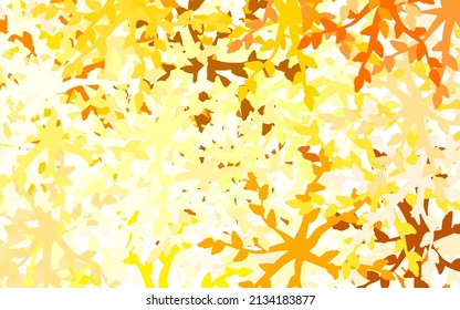 Light Green, Yellow vector backdrop with memphis shapes. Modern abstract illustration with colorful random forms. Simple design for your web site.