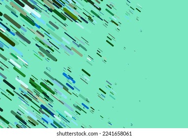 Verde claro, fondo vectorial amarillo con líneas largas. Líneas sobre fondo abstracto borroso con degradado. Mejor diseño para tu anuncio, afiche, banner.