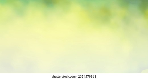 Light Green, Yellow vector backdrop with cumulus. Colorful illustration with abstract gradient clouds. Colorful pattern for appdesign.