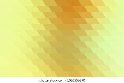 Light Green, Yellow vector background of rectangles and squares. Style quilt and blanket. Geometrical rectangular pattern. Repeating pattern with rectangle shapes.