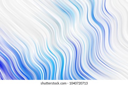 Light Green, Yellow vector background with abstract circles. A vague circumflex abstract illustration with gradient. The template for cell phone backgrounds.