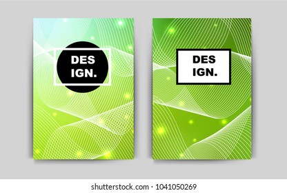 Light Green, Yellow vector background for presentations. Blurred decorative design in abstract style with textbox. Beautiful design for cover of notepads.