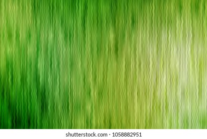 Light Green, Yellow vector background with lamp shapes. Shining illustration, which consist of blurred lines, circles. A completely new memphis design for your business.