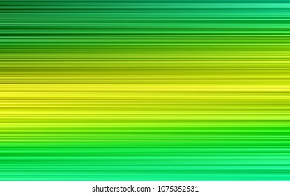 Light Green, Yellow vector background with straight lines. Decorative shining illustration with lines on abstract template. The pattern can be used as ads, poster, banner for commercial.