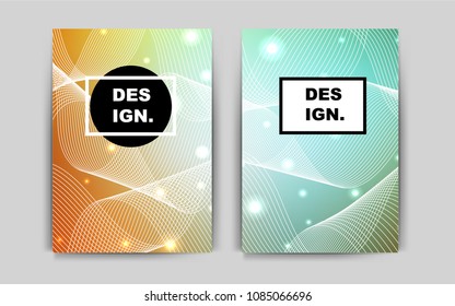 Light Green, Yellow vector background for presentations. Modern abstract design concept with colorful gradient. Beautiful design for cover of notepads.