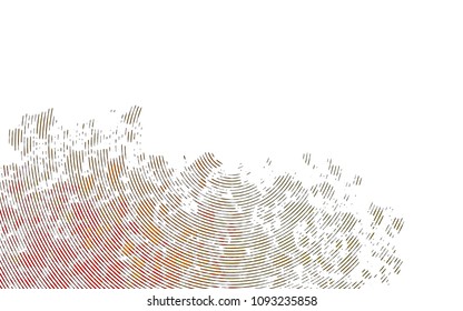 Light Green, Yellow vector background with straight lines. Blurred decorative design in simple style with lines. The pattern can be used for websites.
