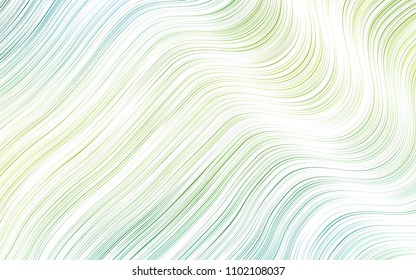 Light Green, Yellow vector background with lamp shapes. Geometric illustration in marble style with gradient.  Brand-new design for your ads, poster, banner.