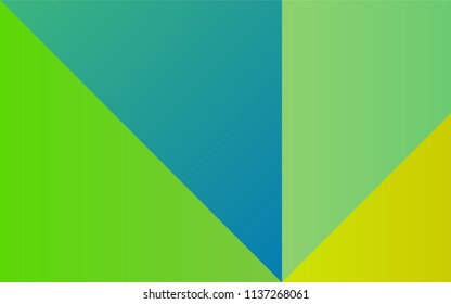 Light Green, Yellow vector background with bright palette. Decorative design of colorful palette. Pattern for easy creation of leaflets, banners, booklets.