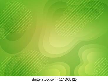 Light Green, Yellow vector background with straight lines. Shining colored illustration with narrow lines. Smart design for your business advert.