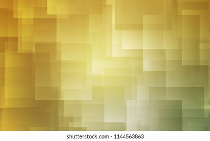 Light Green, Yellow vector background with straight lines. Lines on blurred abstract background with gradient. The pattern for ad, booklets, leaflets.