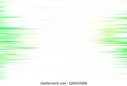 Light Green, Yellow vector background with straight lines. Shining colored illustration with sharp stripes. Best design for your ad, poster, banner.