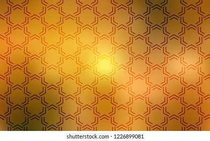 Light Green, Yellow vector background with straight lines. Blurred decorative design in simple style with lines. Pattern for ads, posters, banners.