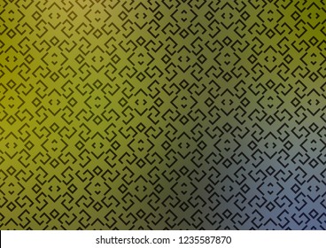 Light Green, Yellow vector background with straight lines. Shining colored illustration with narrow lines. Pattern for websites, landing pages.