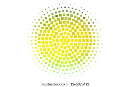 Light Green, Yellow vector background with rectangles. Decorative design in abstract style with rectangles. Best design for your ad, poster, banner.