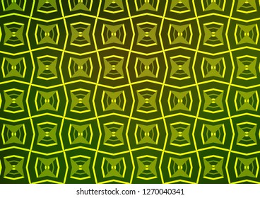 Light Green, Yellow vector background with straight lines. Shining colored illustration with narrow lines. Backdrop for TV commercials.