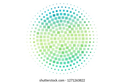 Light Green, Yellow vector background with rectangles. Abstract gradient illustration with rectangles. Modern template for your landing page.