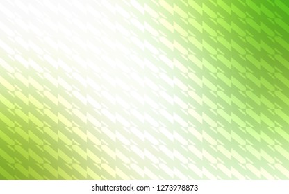 Light Green, Yellow vector background with straight lines. Modern geometrical abstract illustration with Lines. Pattern for your busines websites.