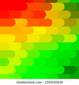 Light Green, Yellow vector background with lines. Repeated lines on abstract background with gradient. Best design for your posters, banners.