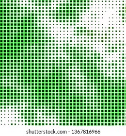 Light Green, Yellow vector background with rectangles. Abstract gradient illustration with rectangles. Design for your business promotion.