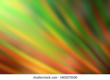 Light Green, Yellow vector background with stright stripes. Modern geometrical abstract illustration with Lines. Pattern for ad, booklets, leaflets.