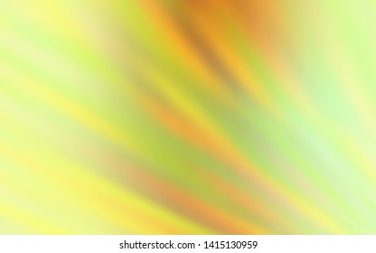 Light Green, Yellow vector background with stright stripes. Glitter abstract illustration with colorful sticks. Pattern for ads, posters, banners.