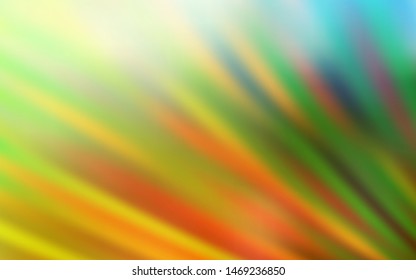 Light Green, Yellow vector background with straight lines. Blurred decorative design in simple style with lines. Pattern for ads, posters, banners.