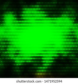 Light Green, Yellow vector background with circles. Illustration with set of shining colorful abstract spheres. Pattern for wallpapers, curtains.