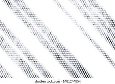 Light Green, Yellow vector background with hexagons. Blur background with colorful hexagons. Pattern for ads, leaflets.