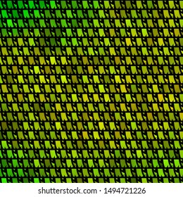 Light Green, Yellow vector background with polygonal style. Beautiful illustration with triangles in nature style. Pattern for commercials.