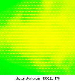Light Green, Yellow vector background with circles. Modern abstract illustration with colorful circle shapes. Design for your commercials.