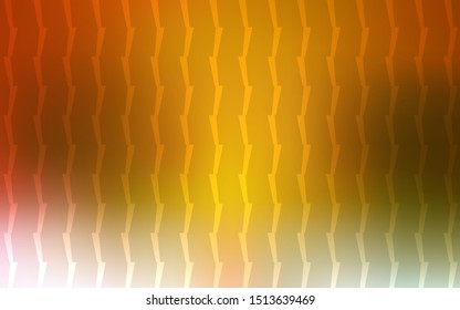 Light Green, Yellow vector background with straight lines. Shining colored illustration with sharp stripes. Template for your beautiful backgrounds.