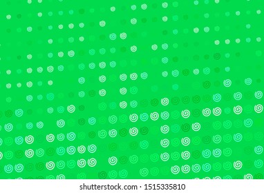 Light Green, Yellow vector background with lines. Colorful illustration in abstract style with gradient. Brand new design for your ads, poster, banner.