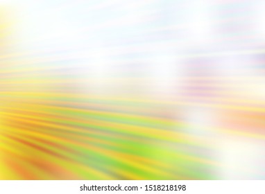 Light Green, Yellow vector background with straight lines. Lines on blurred abstract background with gradient. Best design for your ad, poster, banner.