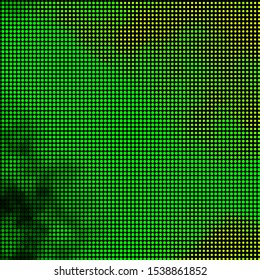 Light Green, Yellow vector background with spots. Illustration with set of shining colorful abstract spheres. Design for your commercials.