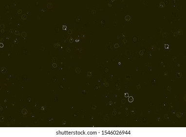 Light Green, Yellow vector background with cuisine gourmet. Abstract background with colorful Fast Food illustrations. Pattern for menu of cafes, bars, restaurants.