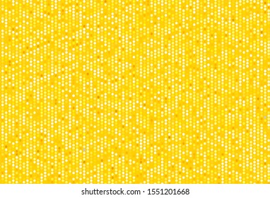Light Green, Yellow vector background with spots. Beautiful colored illustration with blurred circles in nature style. Design for poster, banner of websites.
