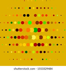 Light Green, Yellow vector background with circles. Abstract illustration with colorful spots in nature style. Pattern for websites, landing pages.