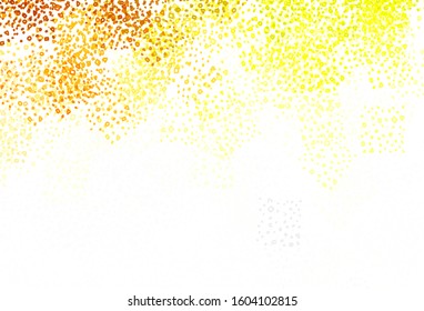 Light Green, Yellow vector background with abstract shapes. Colorful chaotic forms with gradient in modern style. Modern design for your business card.