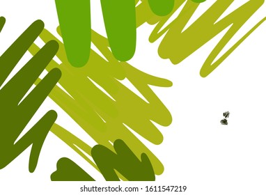 Light Green, Yellow vector background with straight lines. Blurred decorative design in simple style with lines. Pattern for ad, booklets, leaflets.