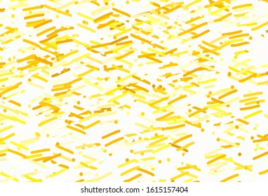 Light Green, Yellow vector background with straight lines. Modern geometrical abstract illustration with Lines. Pattern for ads, posters, banners.
