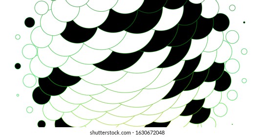 Light Green, Yellow vector background with spots. Abstract illustration with colorful spots in nature style. Design for your commercials.