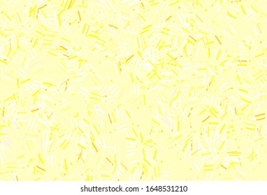 Hellgrüner, gelber Vektorillustration-Hintergrund mit Streifen, Punkten. Farbige Illustration mit scharfen Streifen. Muster für Ihre Business-Websites.