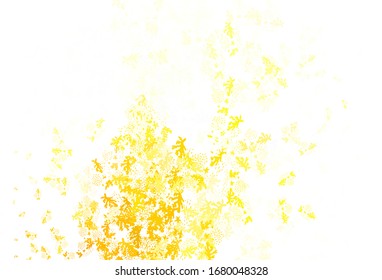 Light Green, Yellow vector background with abstract shapes. Simple colorful illustration with abstract gradient shapes. Background for a cell phone.