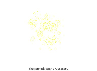 Light Green, Yellow vector background with abstract shapes. Colorful chaotic forms with gradient in modern style. Simple design for your web site.