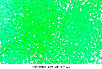 Verde claro, fondo vectorial amarillo con formas abstractas. Ilustración con formas gradientes coloridas en estilo abstracto. Diseño sencillo para su sitio web.