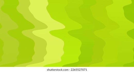Light Green, Yellow vector background with lines. Colorful illustration, which consists of curves. Design for your business promotion.